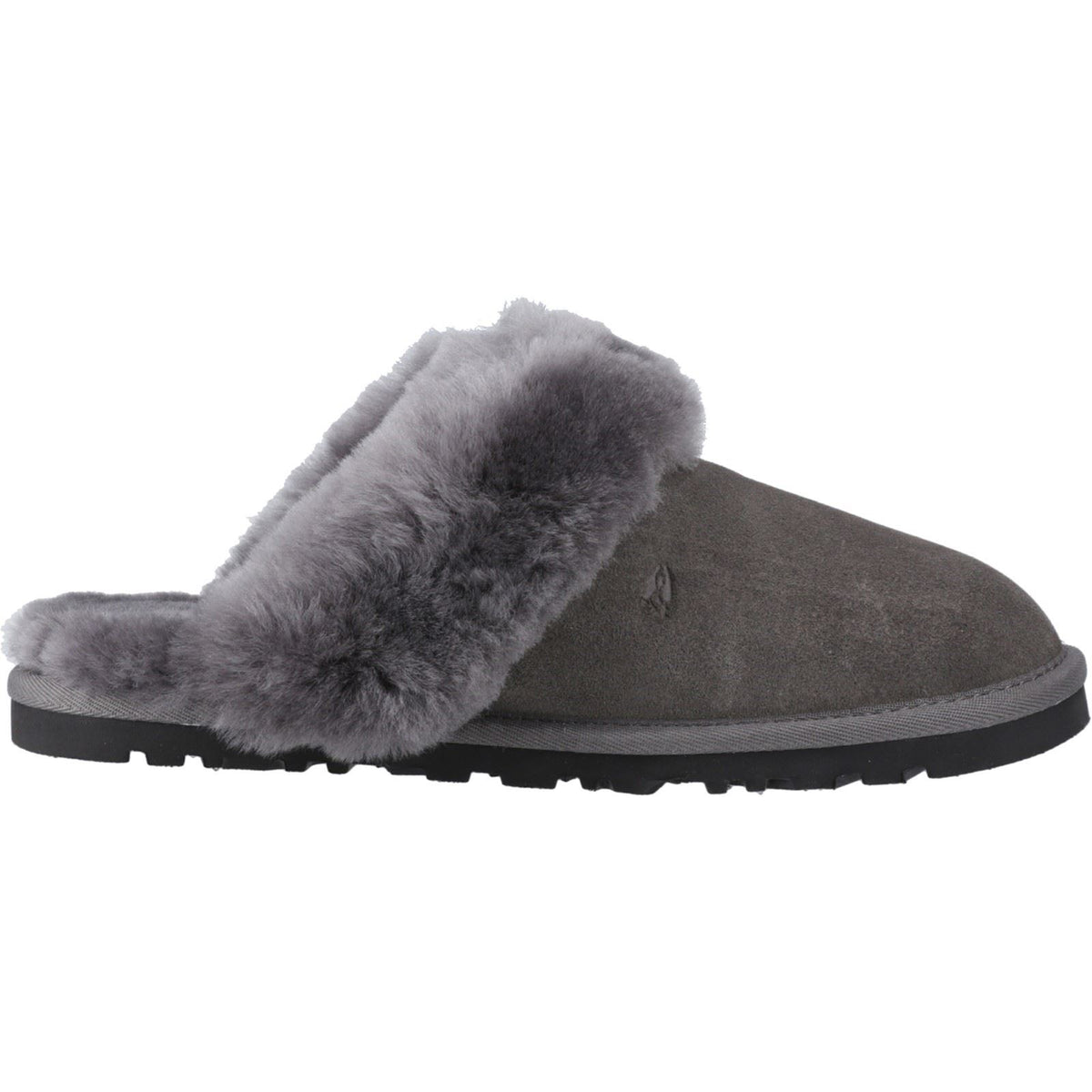 Hush Puppies Samantha Suede Women's Grey Slippers