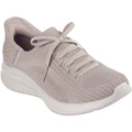 Skechers Ultra Flex 3.0 Brilliant Path Textile Women's Taupe Trainers