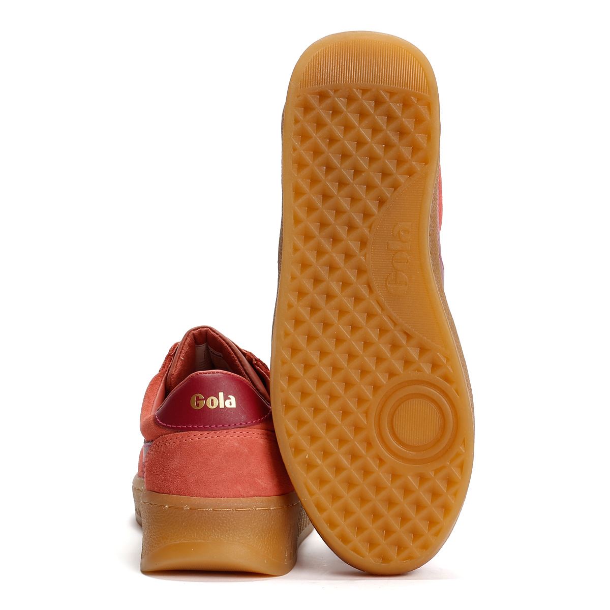 Gola Grandslam Suede Women's Clay/Cerise Trainers