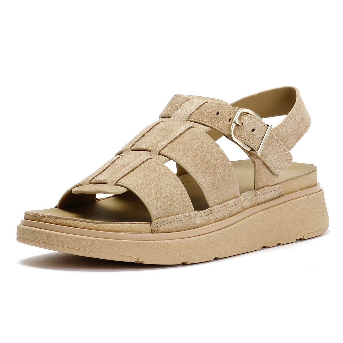FitFlop GEN-FF Suede Women's Cappuccino Sandals