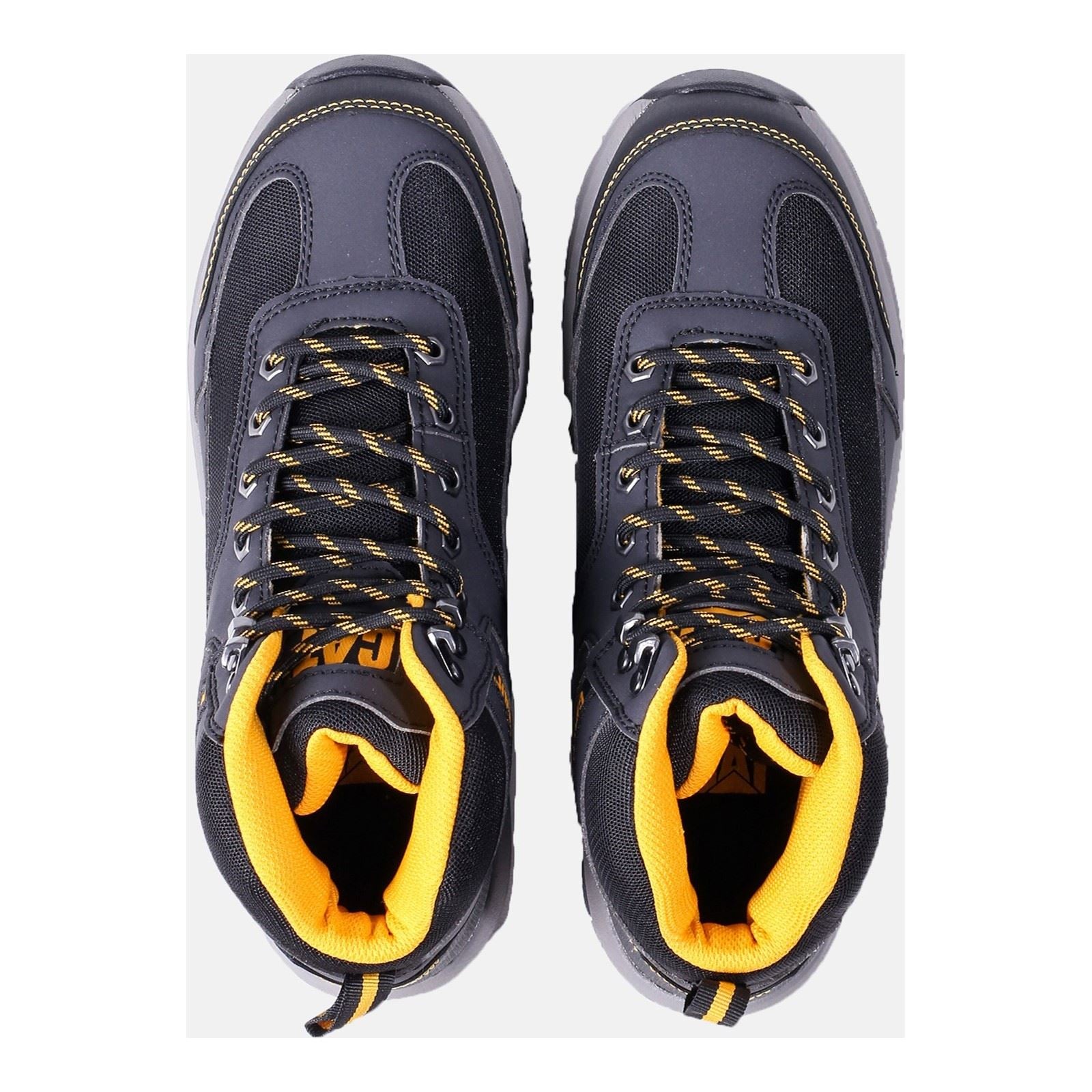 Caterpillar Elmore Mid Synthetic Grey Hiking Boots