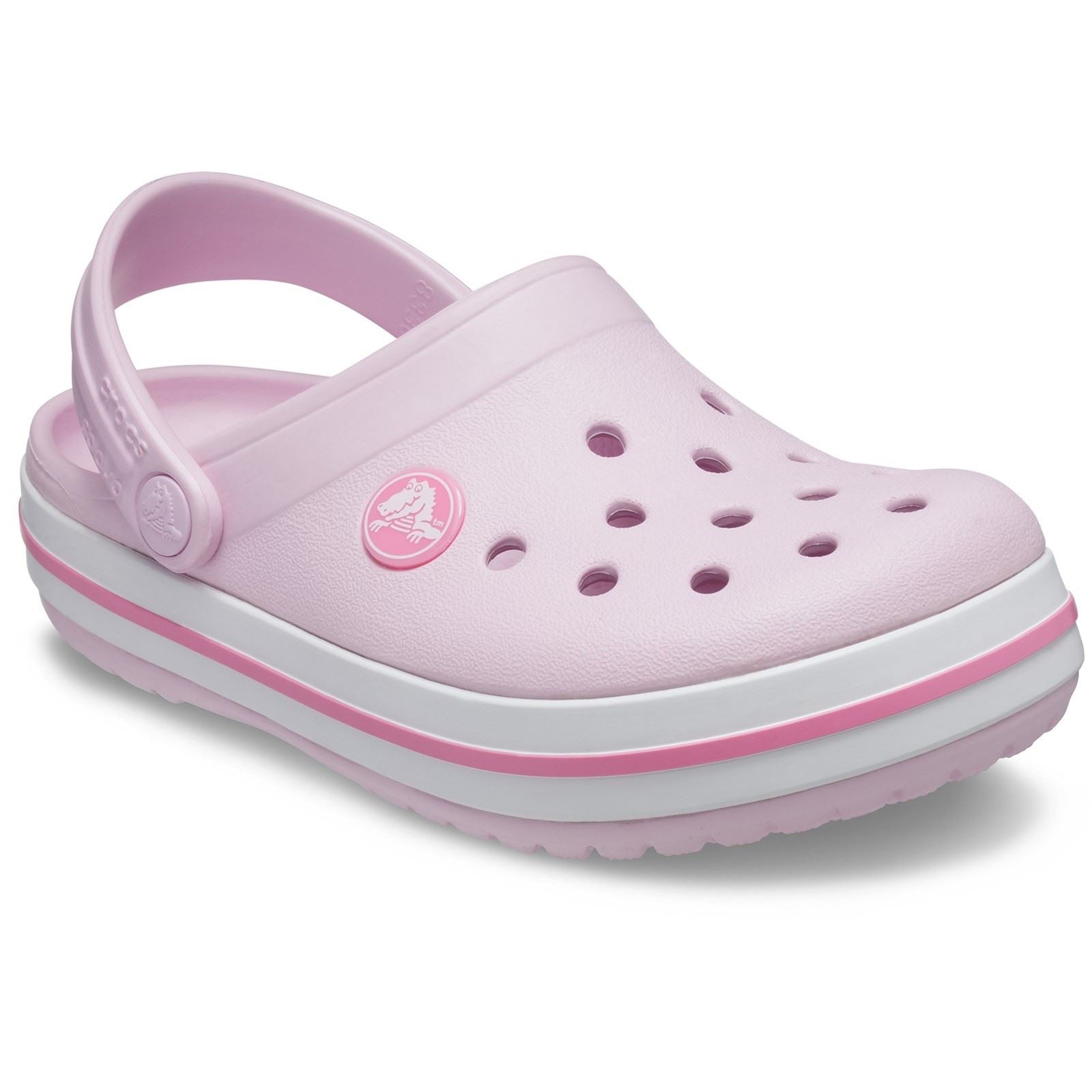 Crocs Crocband Synthetic Ballerina Pink Clogs