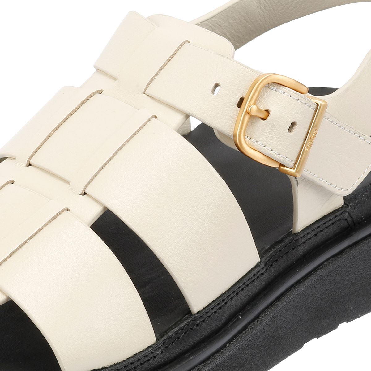 FitFlop GEN-FF Fisherman Leather Women's Paris Beige Sandals