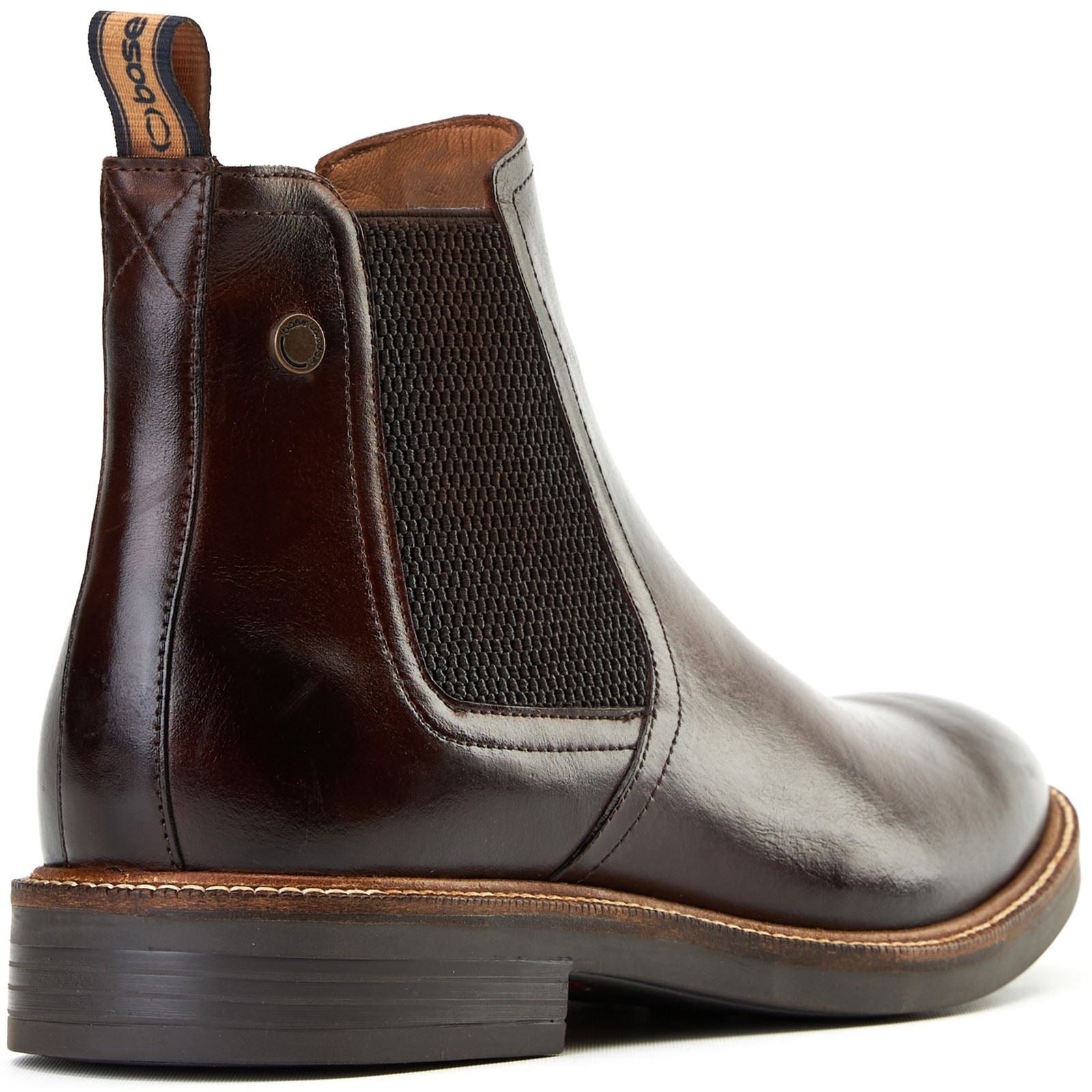 Base London Sussex Leather Men's Burnt Brown Boots