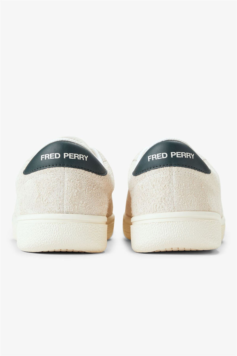 Fred Perry Tennis Shoe Suede Men's Ecru/Grassroot Trainers