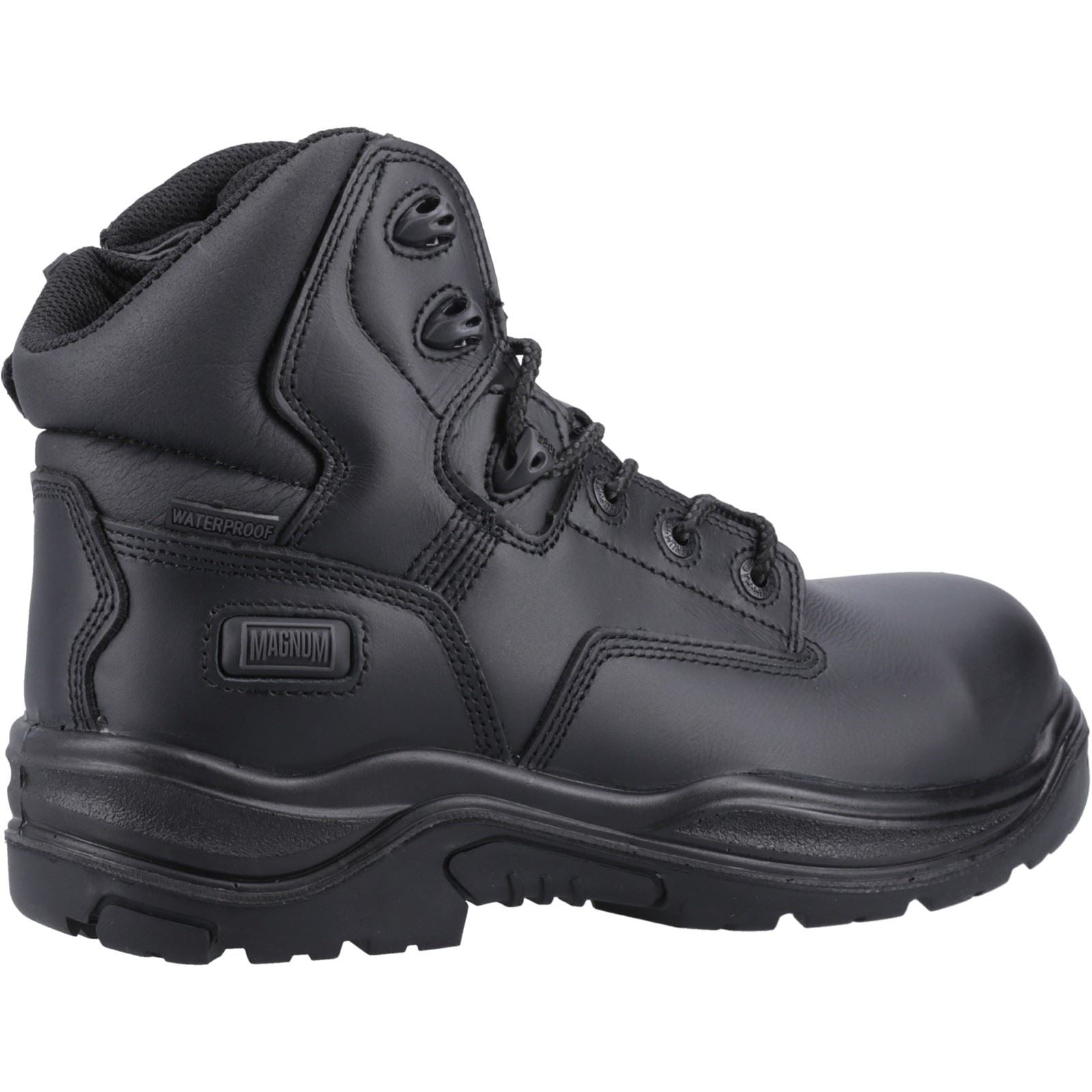 Magnum Responder Leather Black Safety Boots