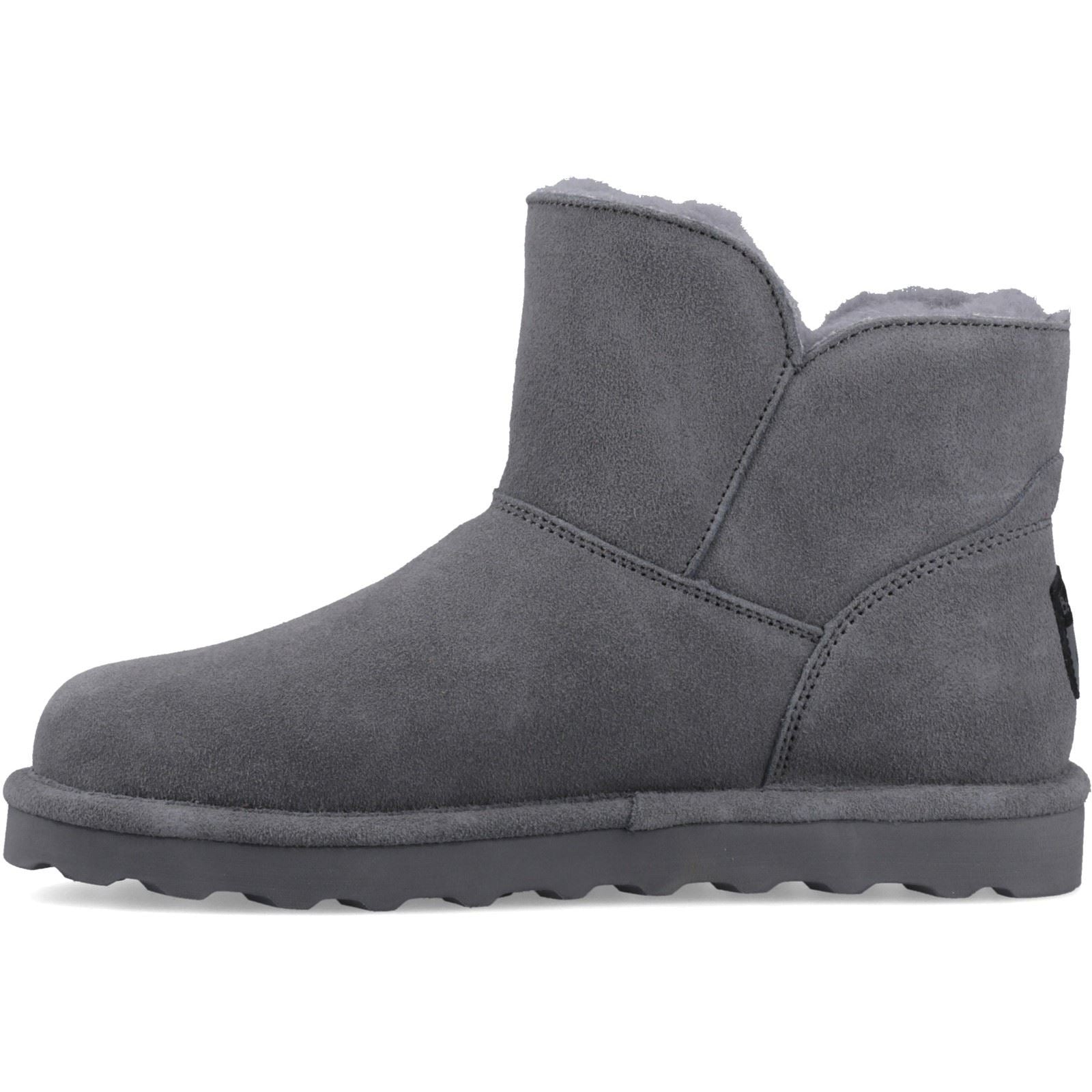 Bearpaw Magnolia Suede Women's Grey Winter Ankle Boots