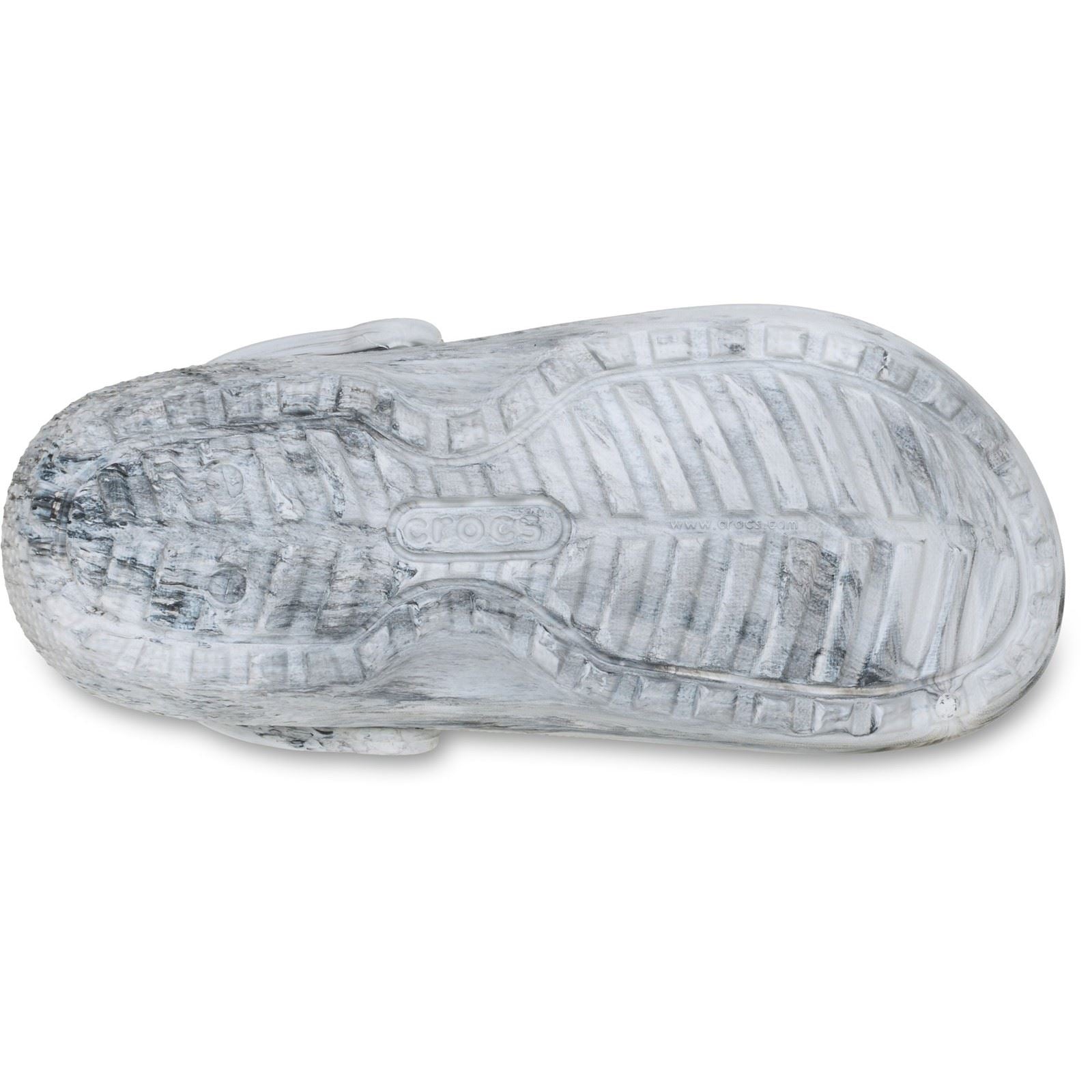 Crocs Classic Lined Clog Thermoplastic Women's Grey Swirl Clogs
