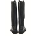 Pod Hannah Leather/Textile Women's Black Boots