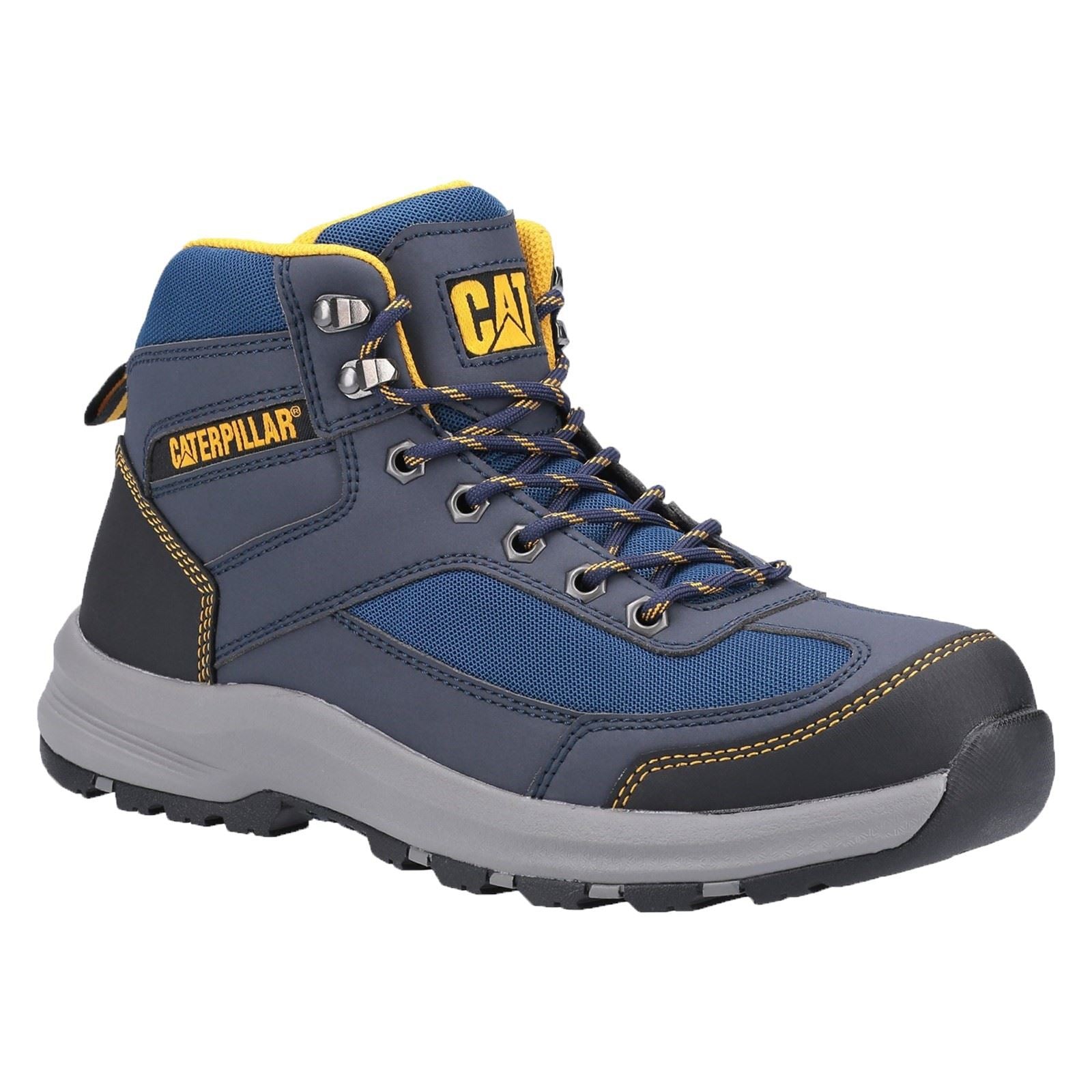 Caterpillar Elmore Mid Synthetic Navy Hiking Boots