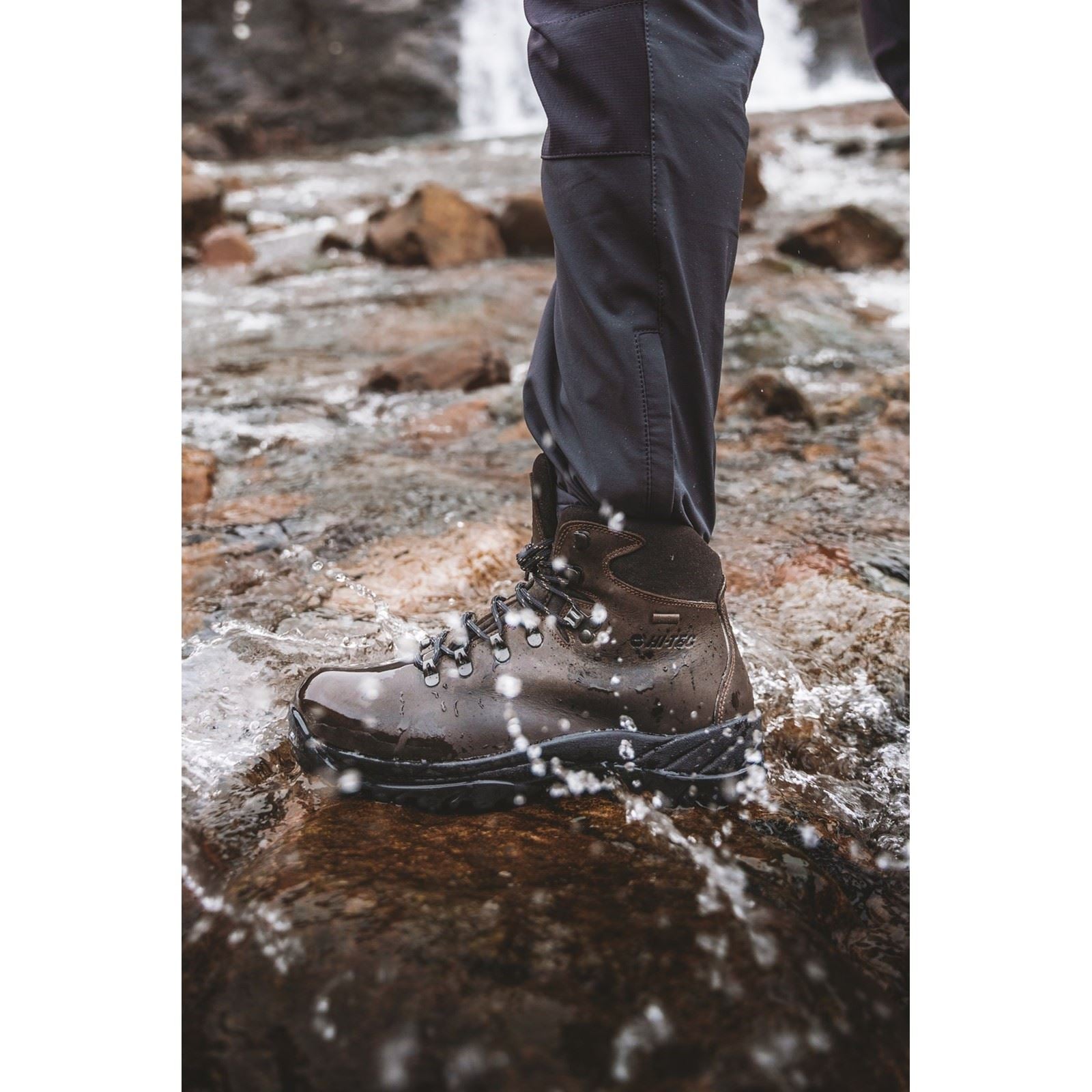 Hi-Tec Ravine Leather Women's Brown Hiking Boots
