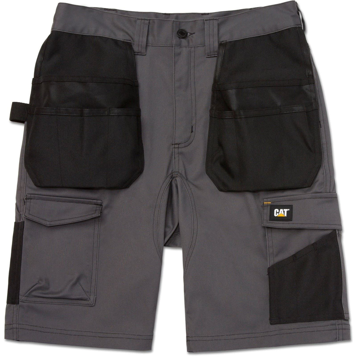 Caterpillar Essential Stretch Holster Polyester Men's Grey Work Shorts