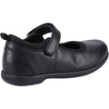 Hush Puppies Bianca Leather Youth Girl's Black Shoes