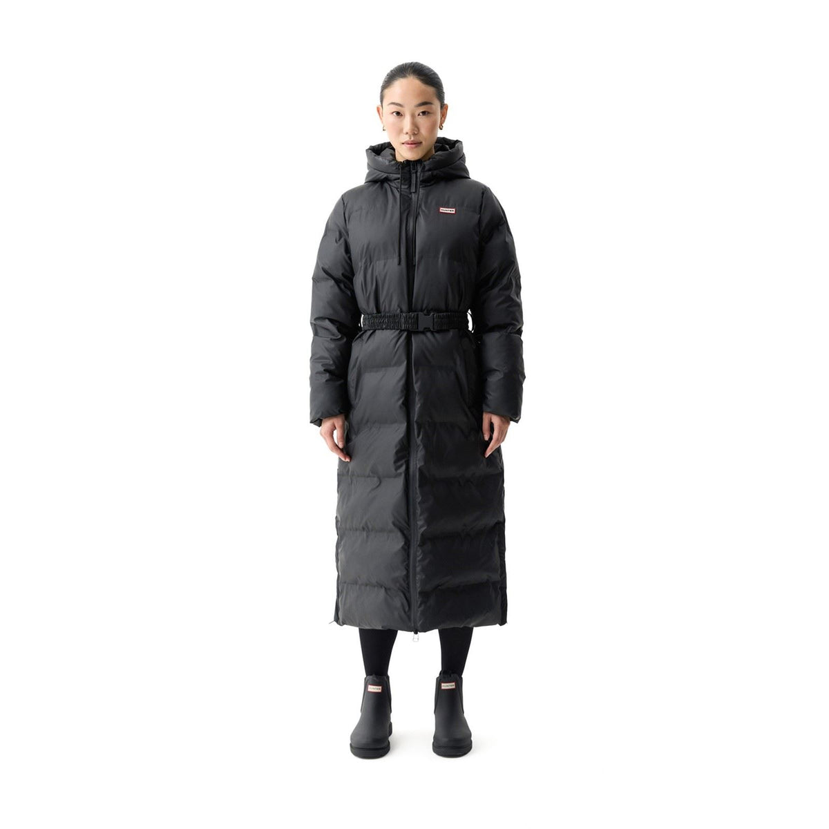 Hunter Hutchison Sonic Long Women's Black Puffer Jackets