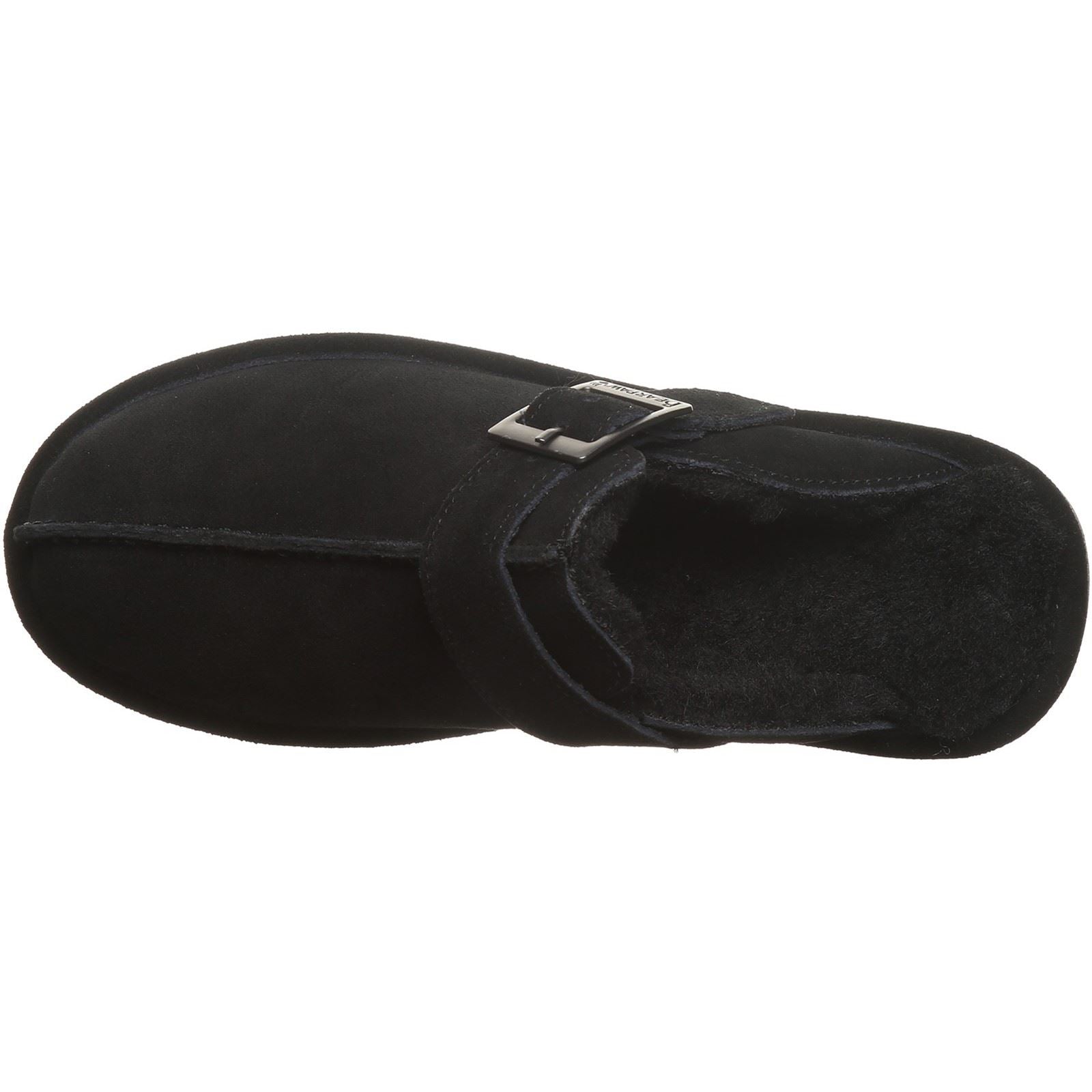 Bearpaw Moxie Suede Women's Black Slippers