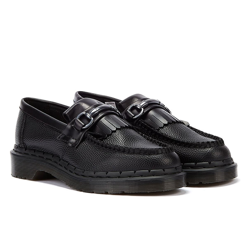 Dr. Martens Adrian Snaffle Pebble Black Comfort Loafers