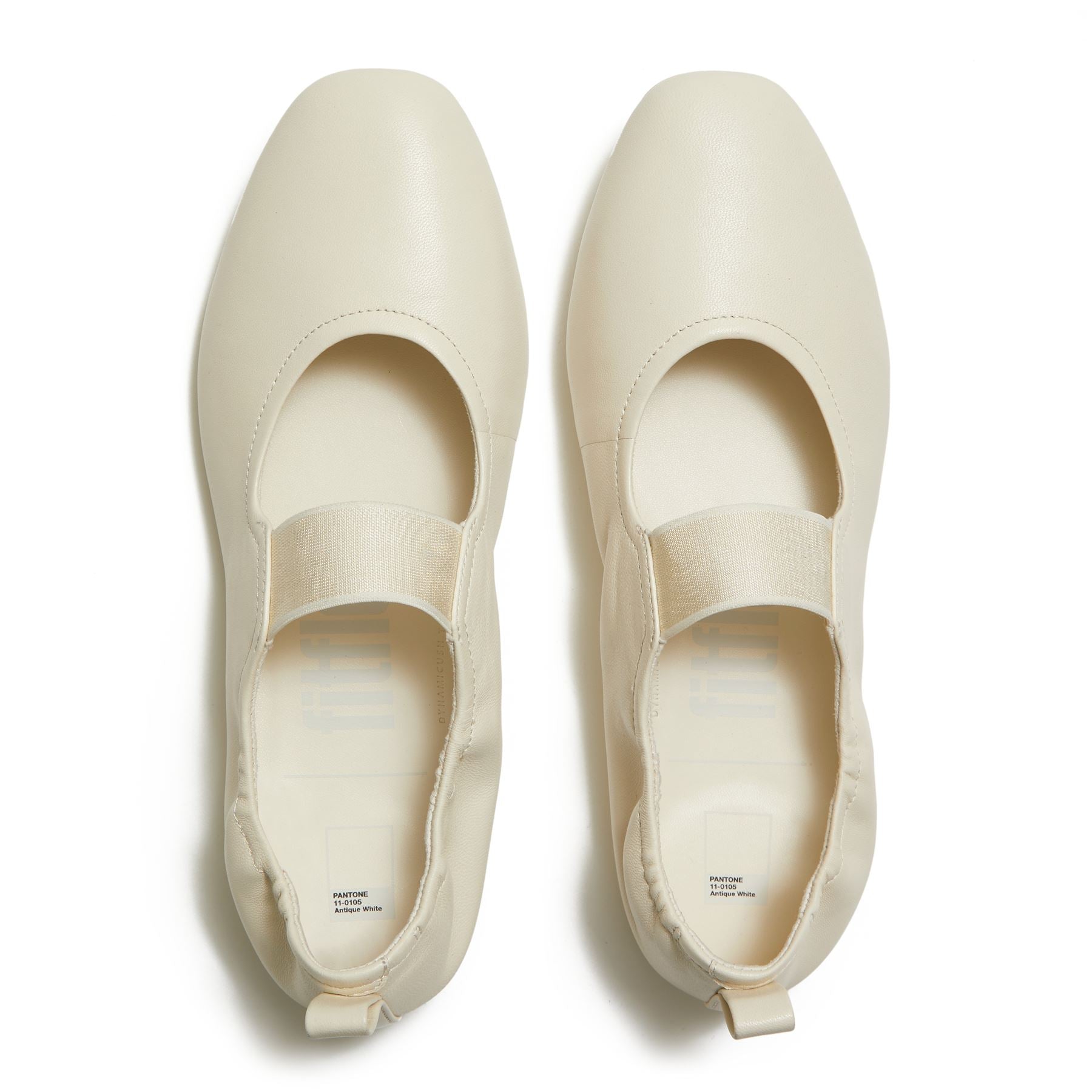 FitFlop X Pantone Delicato Mary Jane Leather Women's White Shoes