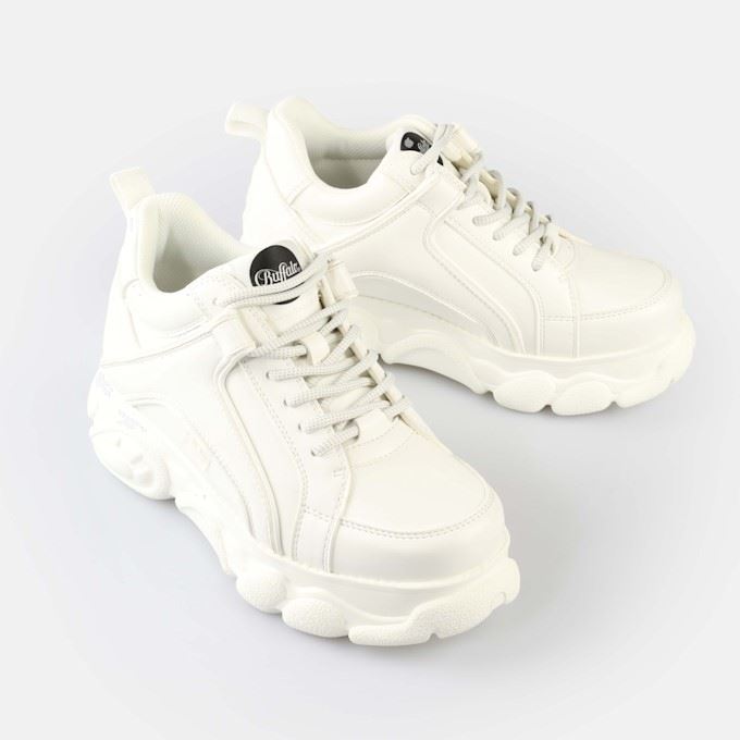 Buffalo CLD Corin Women's White Trainers