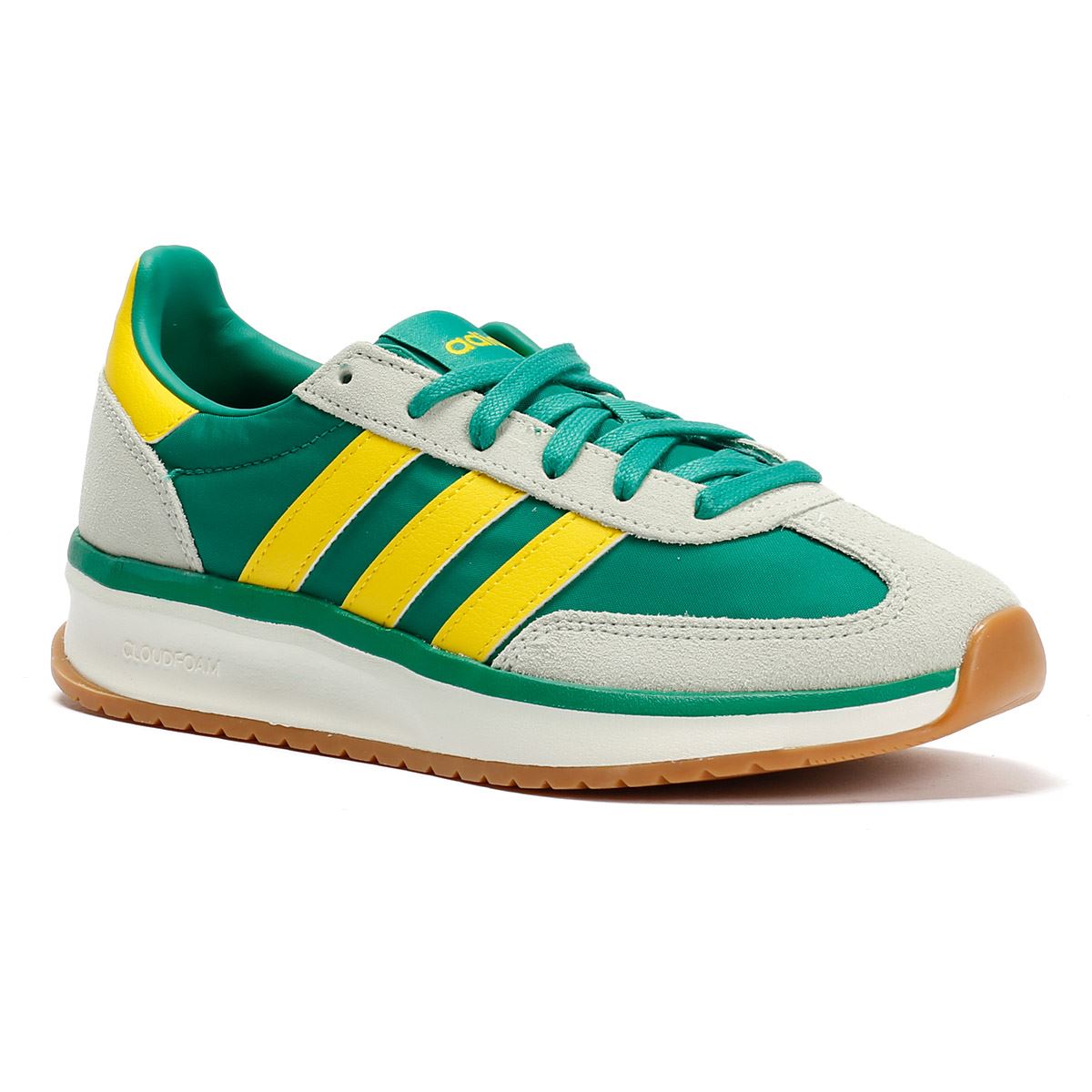 Adidas Run 70s 2.0 Women's Court Green/ Yellow Trainers