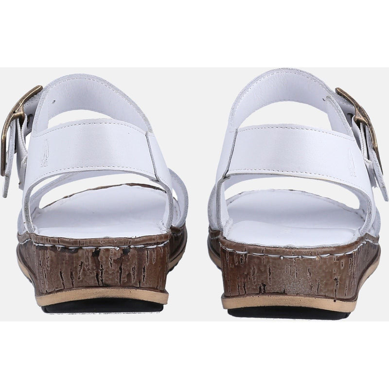 Hush Puppies Ellie Leather Women's White Sandals