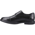 Hush Puppies Kane Leather Men's Black Double Monk Shoes