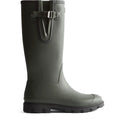 Hunter Downpour Adjustable Boot Rubber Men's Dark Olive/Black Wellington Boots