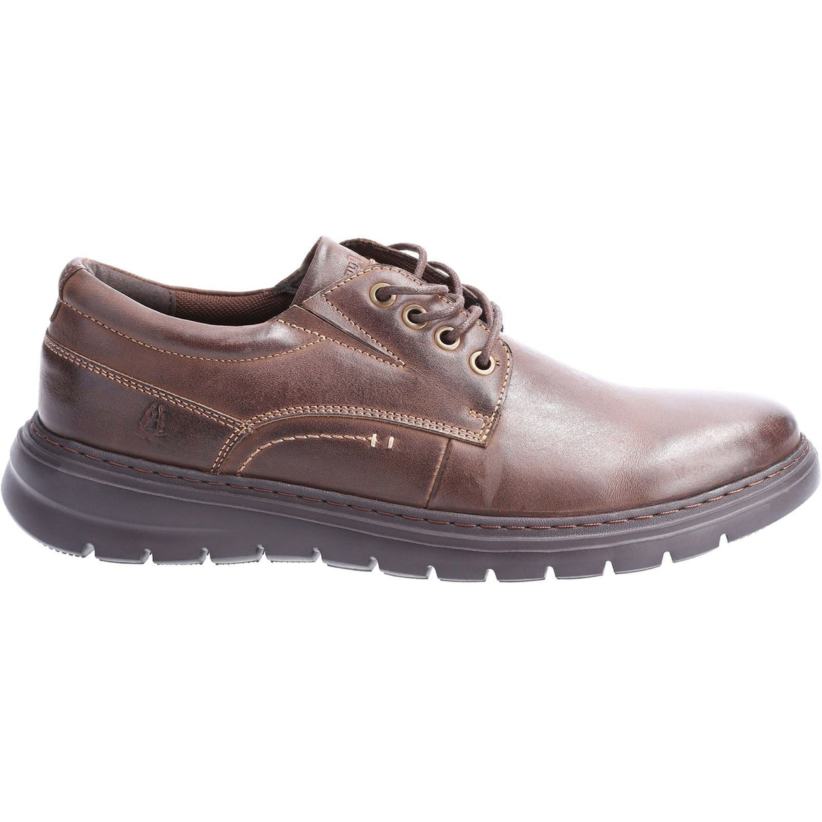 Hush Puppies TRITON LACE UP Leather Men's Brown Lace-Up Shoes