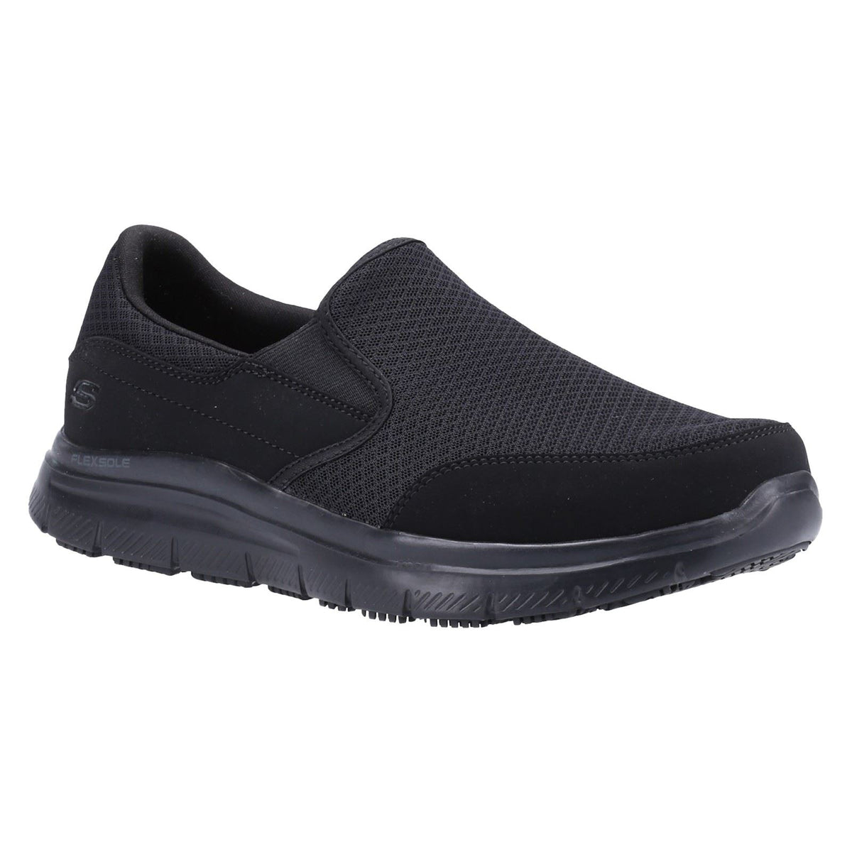 Skechers Workwear McAllen Wide Textile Men's Black Safety Trainers
