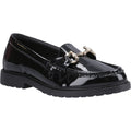 Hush Puppies Verity Patent Snaffle Leather Women's Black Loafers