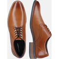 Hush Puppies Damien Lace Up Leather Men's Tan Lace-Up Shoes
