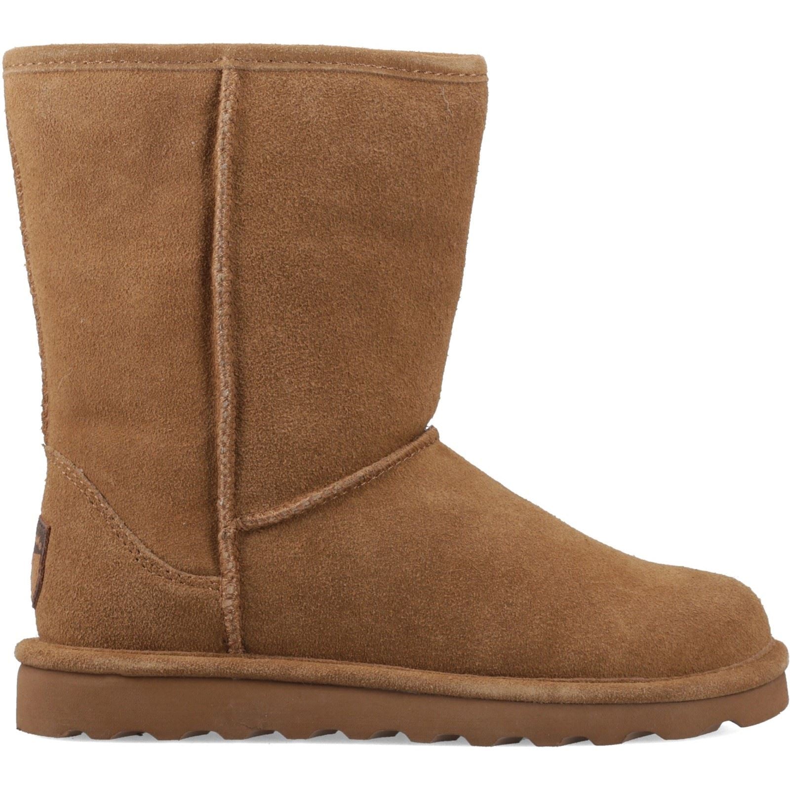 Bearpaw Elle Short Suede Women's Hickory Boots