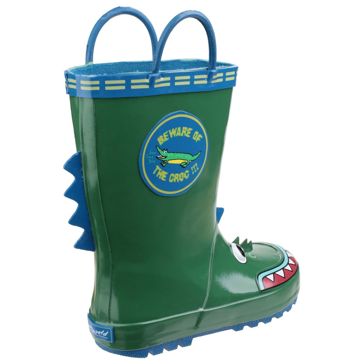 Cotswold Puddle Rubber Crocodile Wellington Boots
