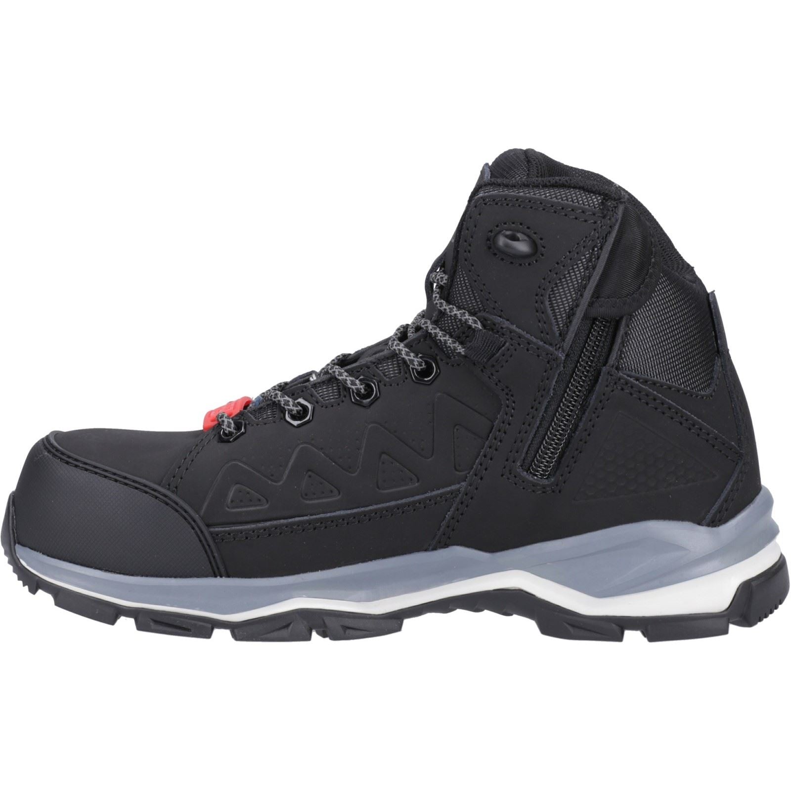 Hard Yakka Atomic Leather Black Safety Boots