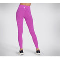 Skechers Performance GOWALK Wear High Waisted Nylon Women's Bright Purple Sports Leggings
