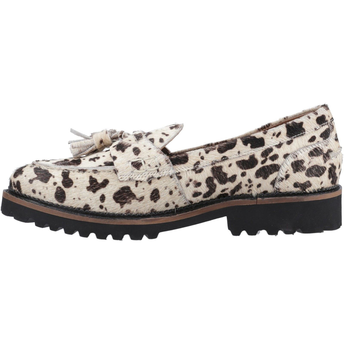 Hush Puppies Ginny Suede Women's Animal Loafers