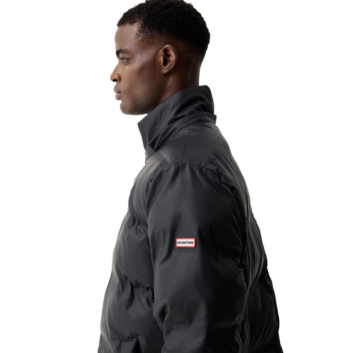 Hunter Wiley Puffer Jacket Men's Black Puffer Jacket