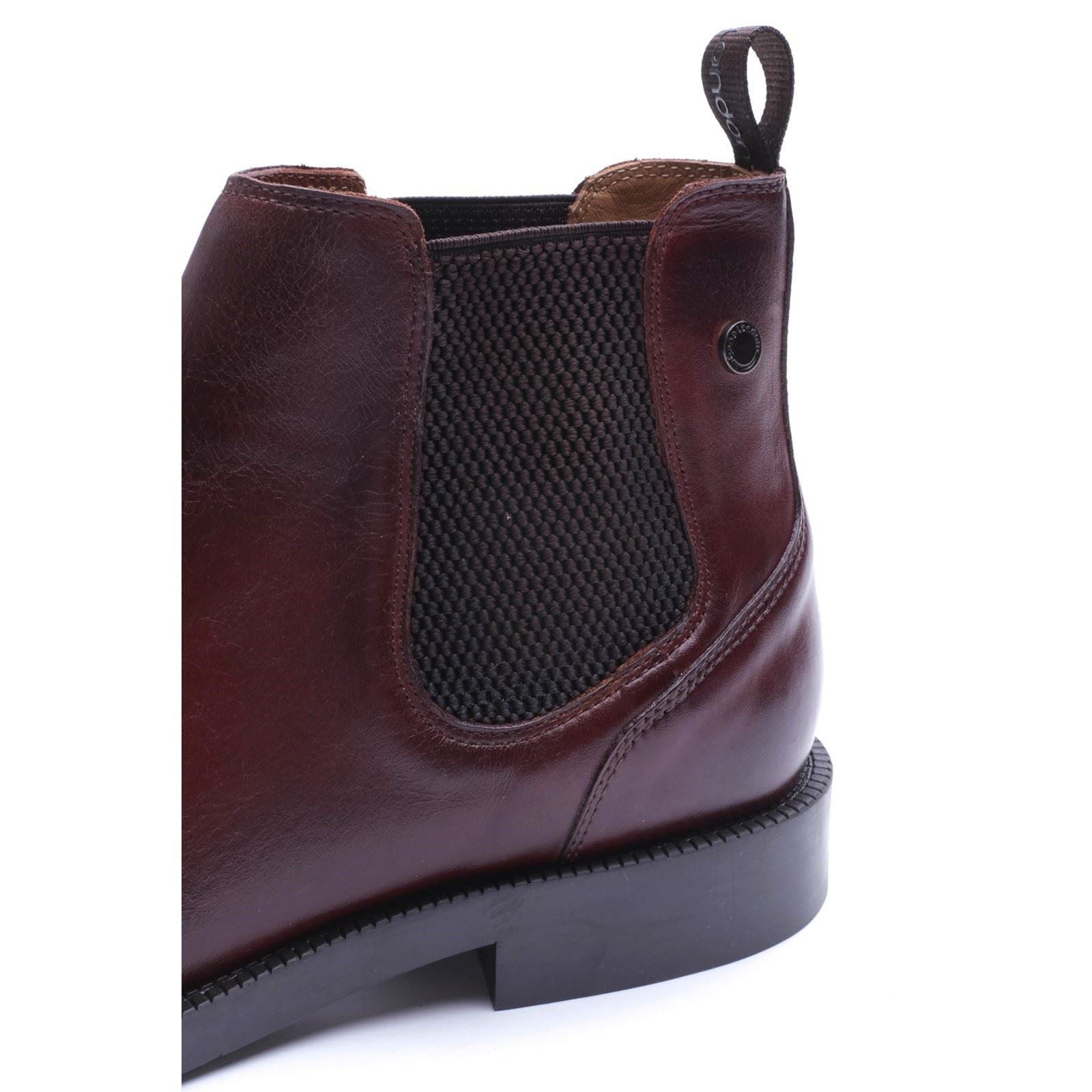Base London Enzo Leather Men's WASHED CHESTNUT Boots