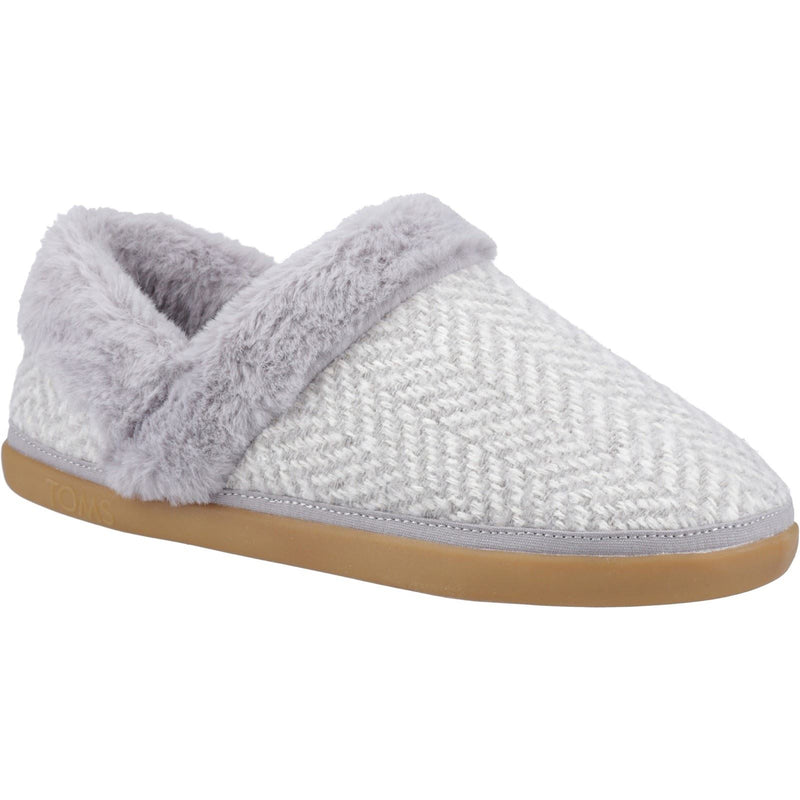 TOMS Oslo Synthetic Women's Drizzle Grey Slippers