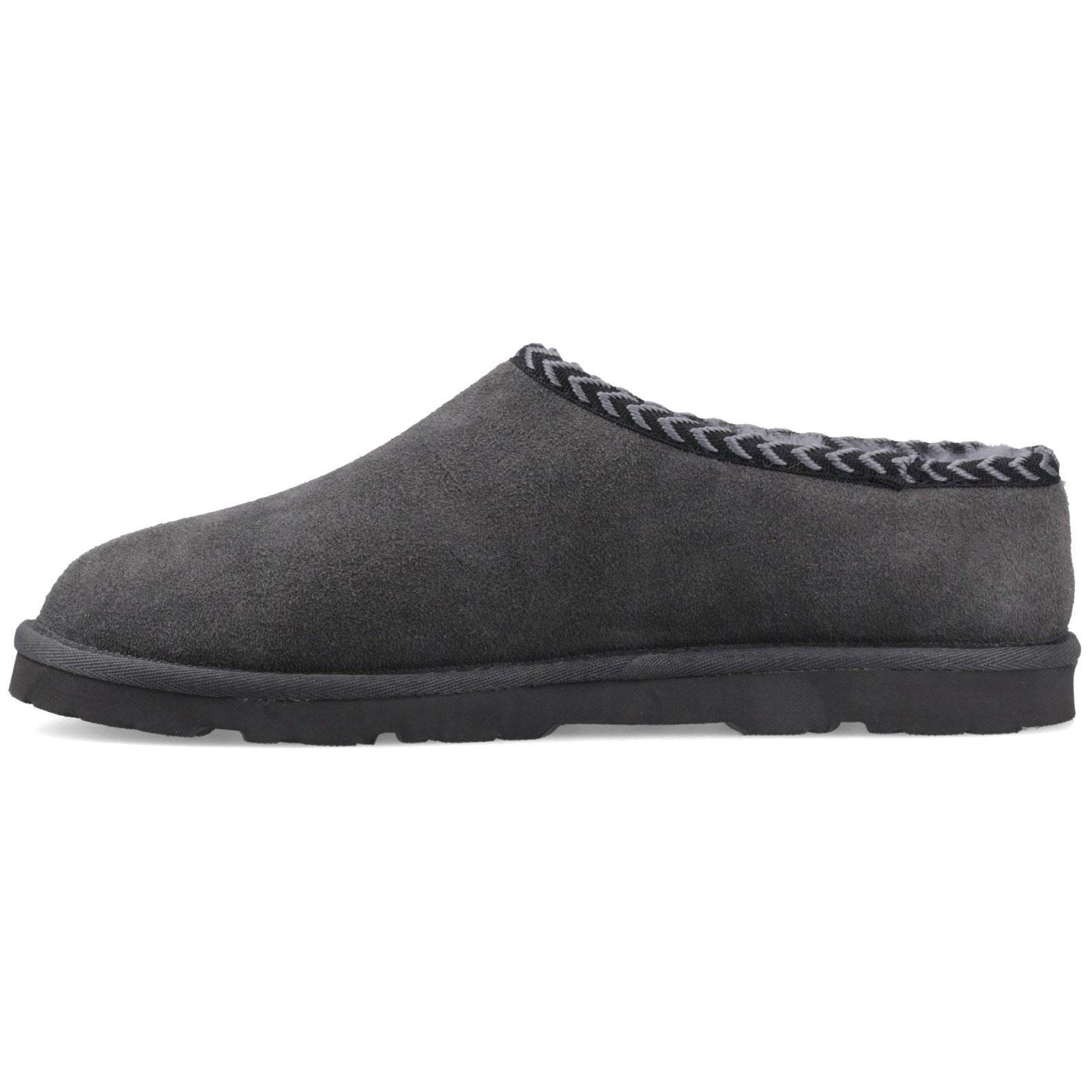 Bearpaw Beau Suede Men's Dark Grey Slippers