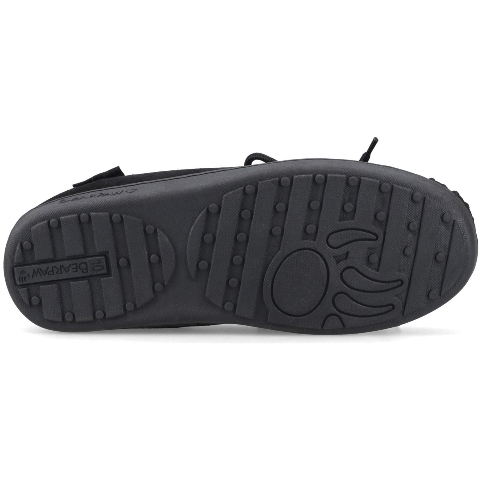 Bearpaw Moc II Suede Men's Black Slippers