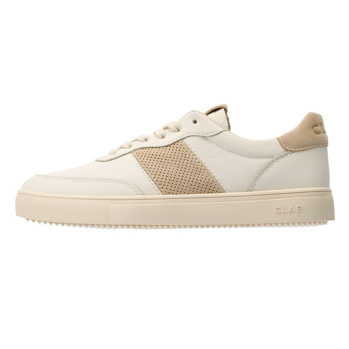 Clae Davis Men's Off White/Safari Trainers