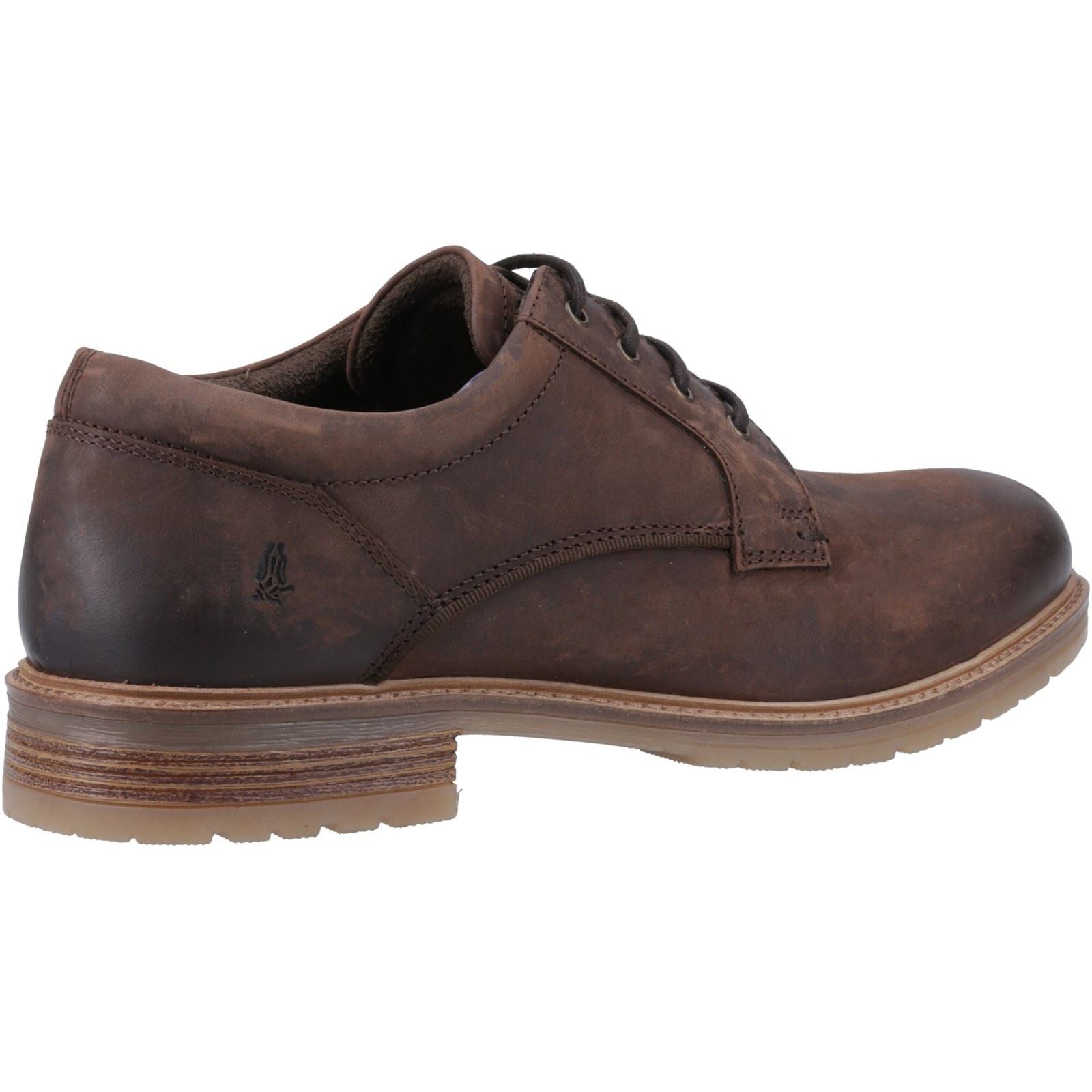 Hush Puppies Richie Leather Men's Brown Lace-Up Shoes