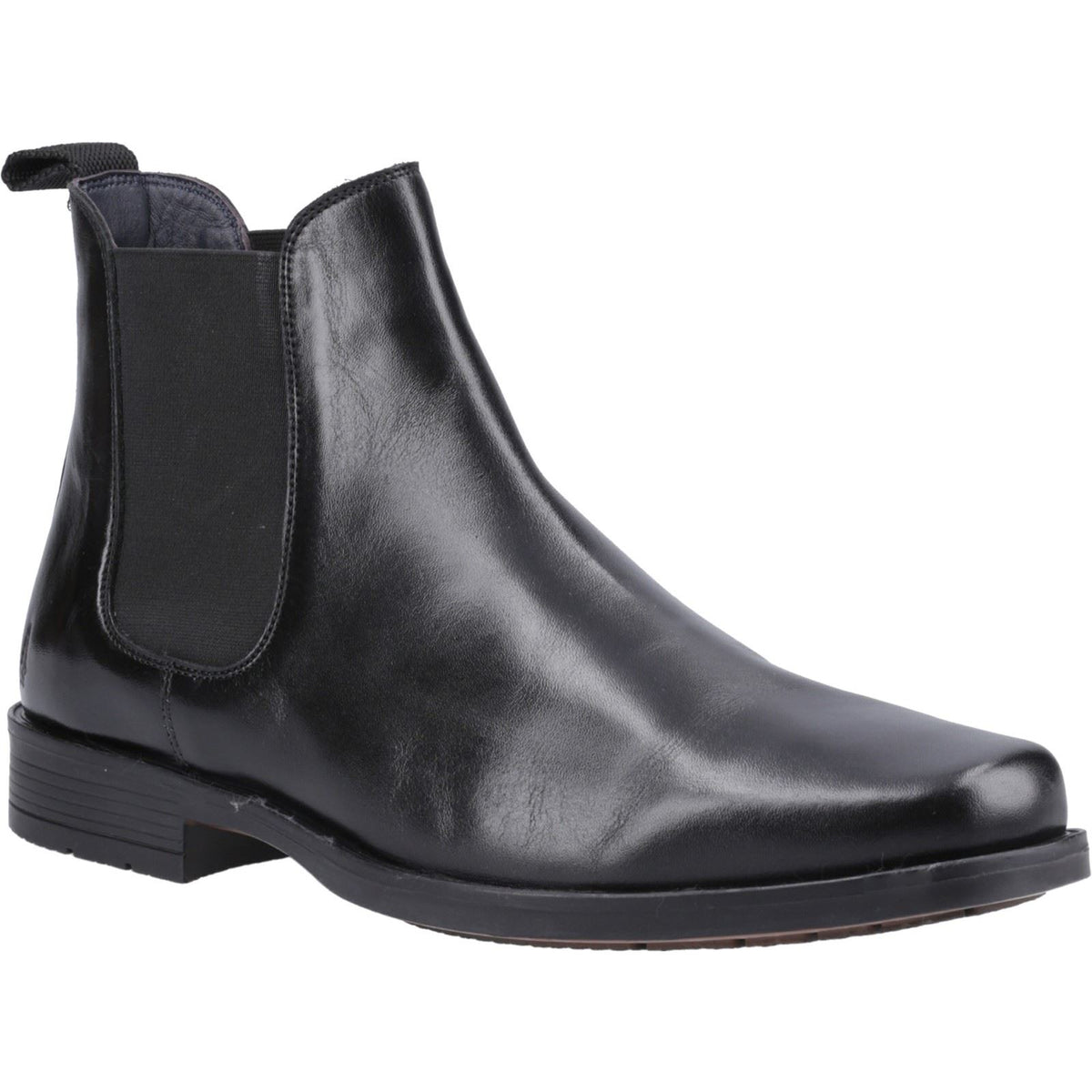 Hush Puppies Brennan Leather Men's Black Boots