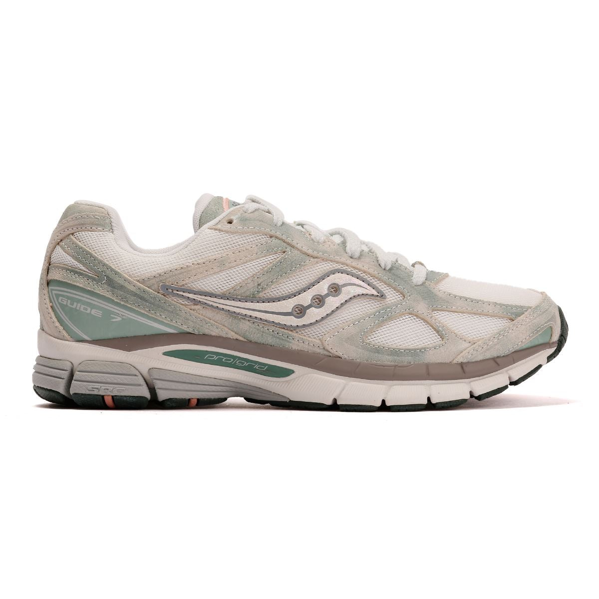 Saucony Progrid Guide 7 White/Verde Trainers