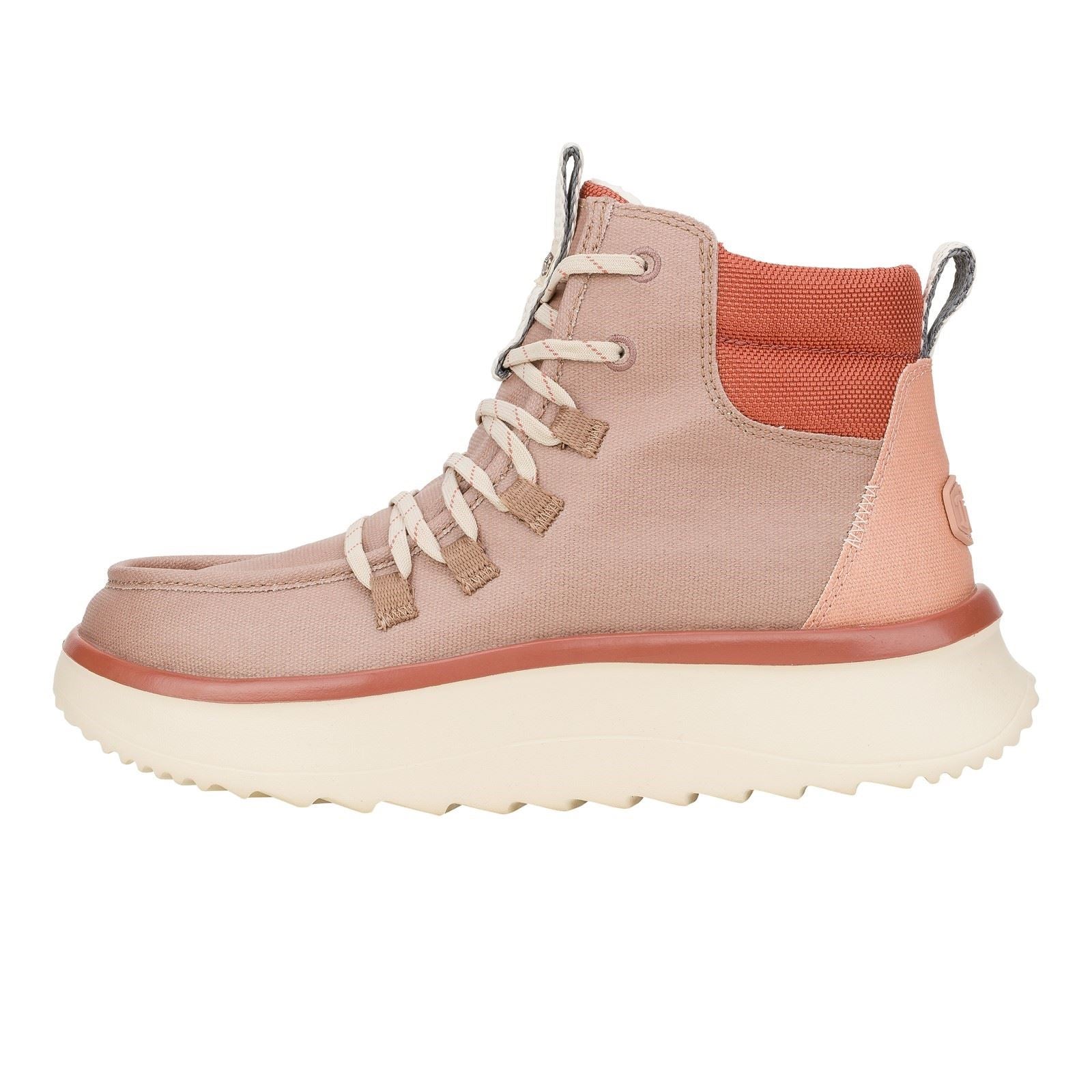 HEYDUDE Wendy Peak Apres PU Coated Canvas Women's Desert Boots