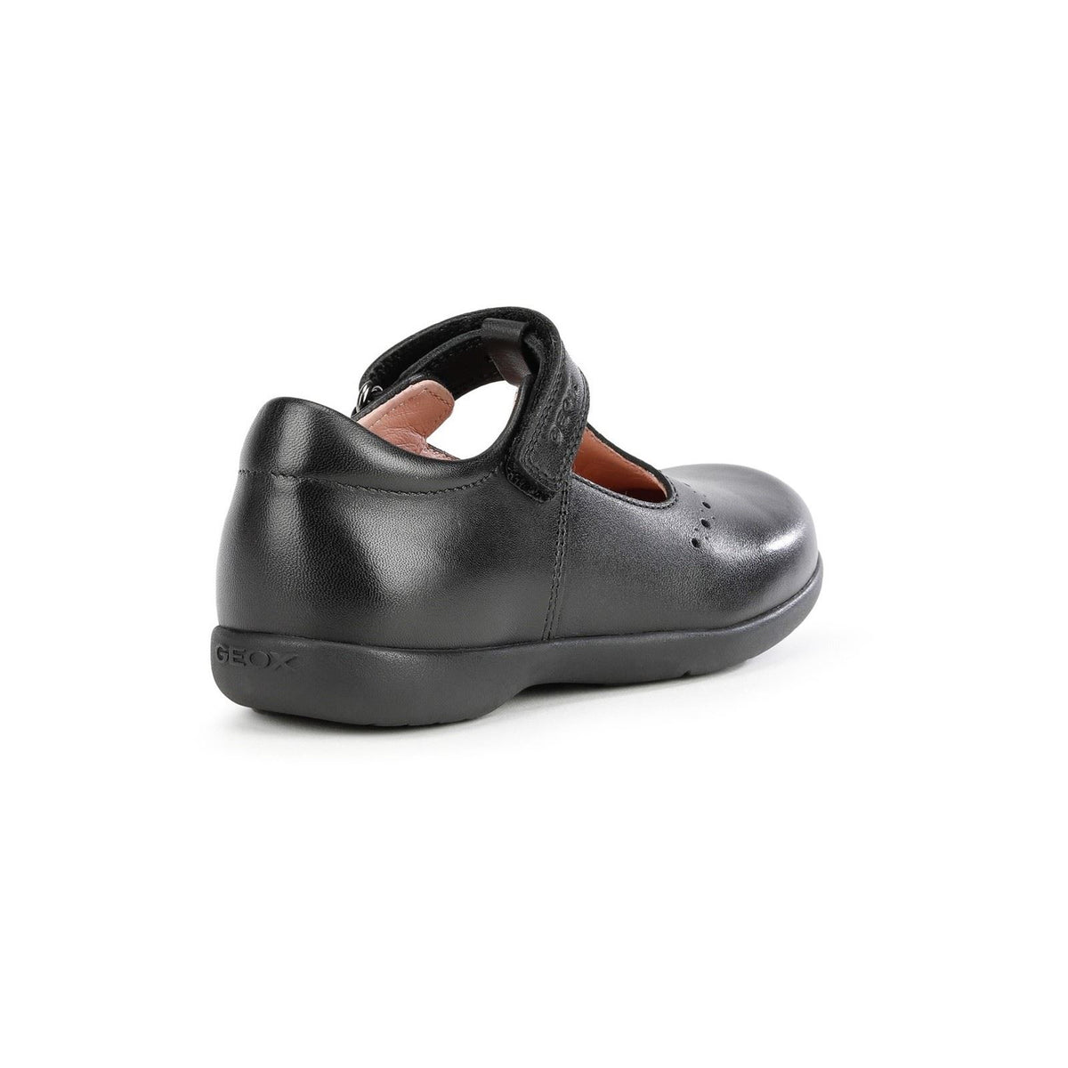 Geox Naimara Leather Black Shoes