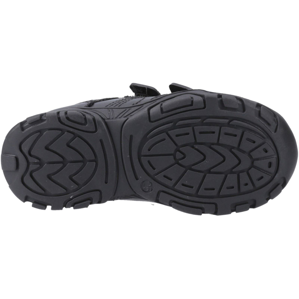 Hush Puppies Leroy Leather Black Shoes