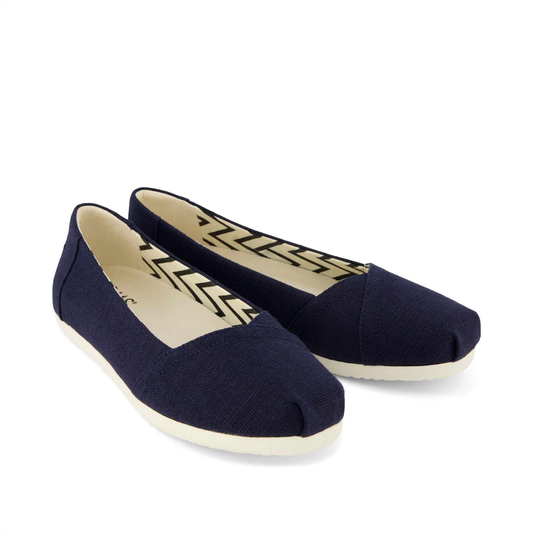 TOMS Alpargata Ballet Canvas Women's Navy Espadrilles