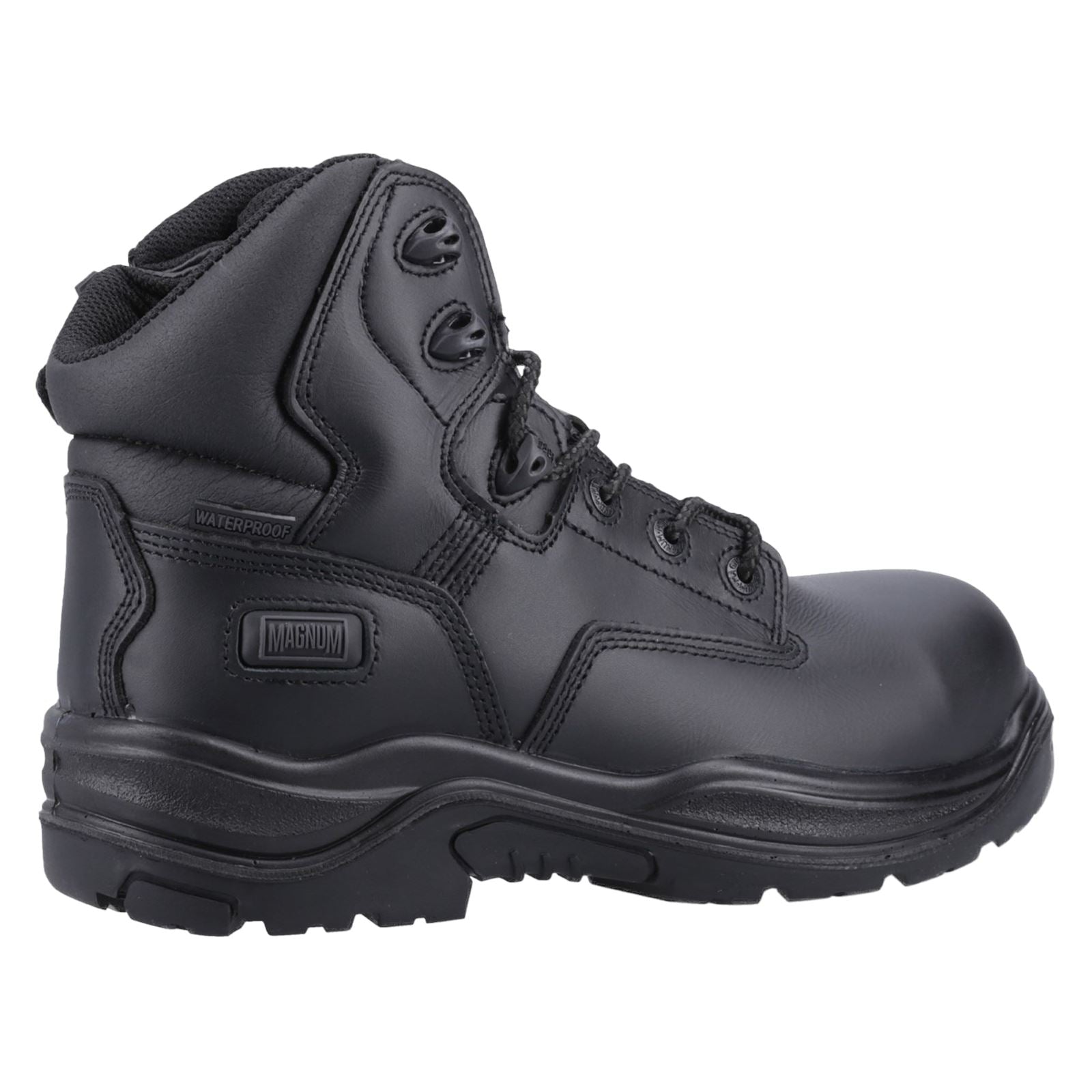 Magnum Responder Leather Black Safety Boots