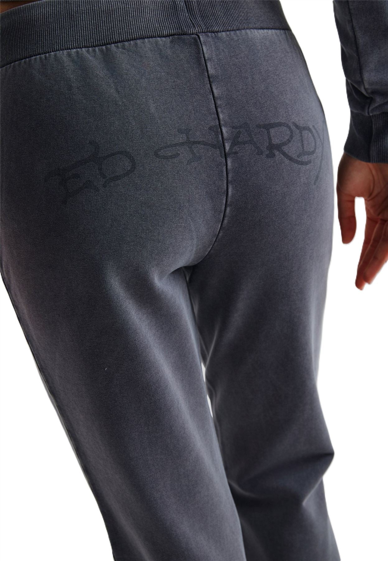 Ed Hardy Cross and Thorn Flared Women's Black Joggers